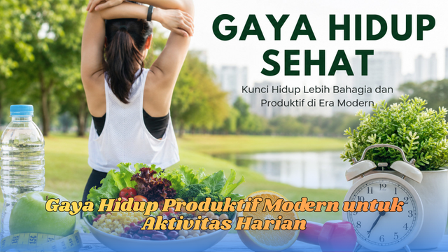 gaya hidup produktif modern